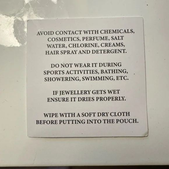 Kurt Geiger Gold and Black Crescent Earrings - Picture 6 of 6